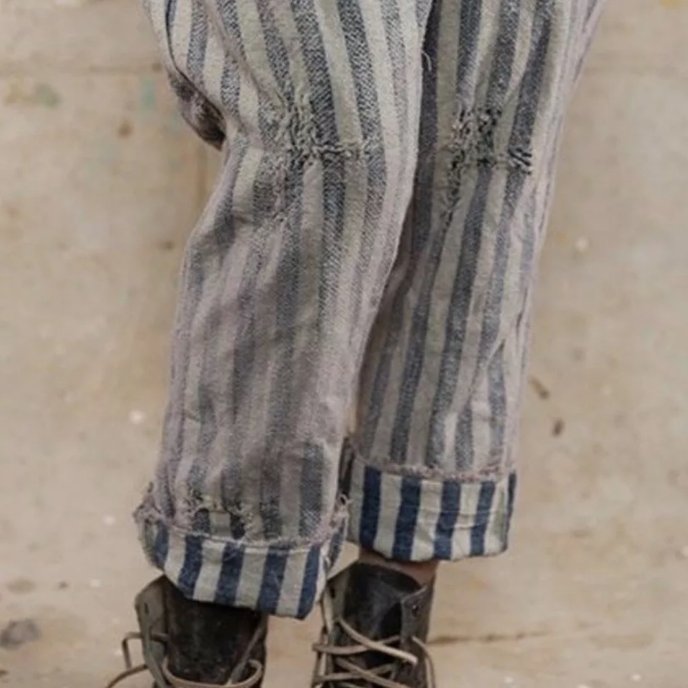 Magnolia Pearl Handwoven Sid striped pant rare OS